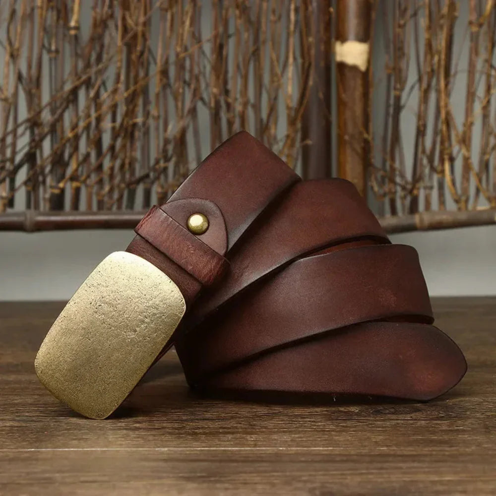 HeritageBelt | Leren riem met vintage uitstraling
