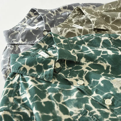 Jasper | Casual katoenen overhemd met zeebries-look