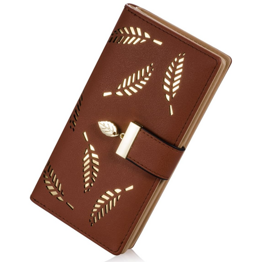 LeafGrace | Luxe leren portemonnee met meerdere vakken