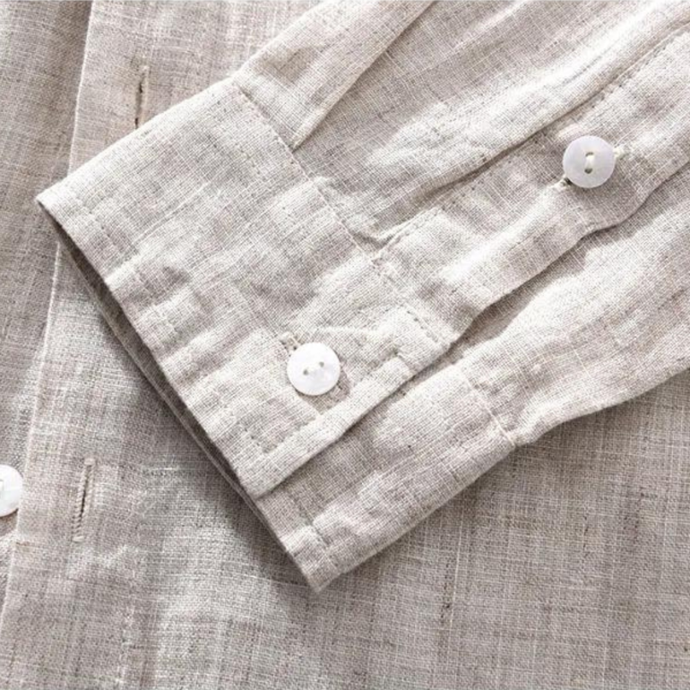 LinenVerve | Linnen button-up overhemd voor casual stijl