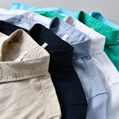 LinoCool | Linnen overhemd met relaxte pasvorm