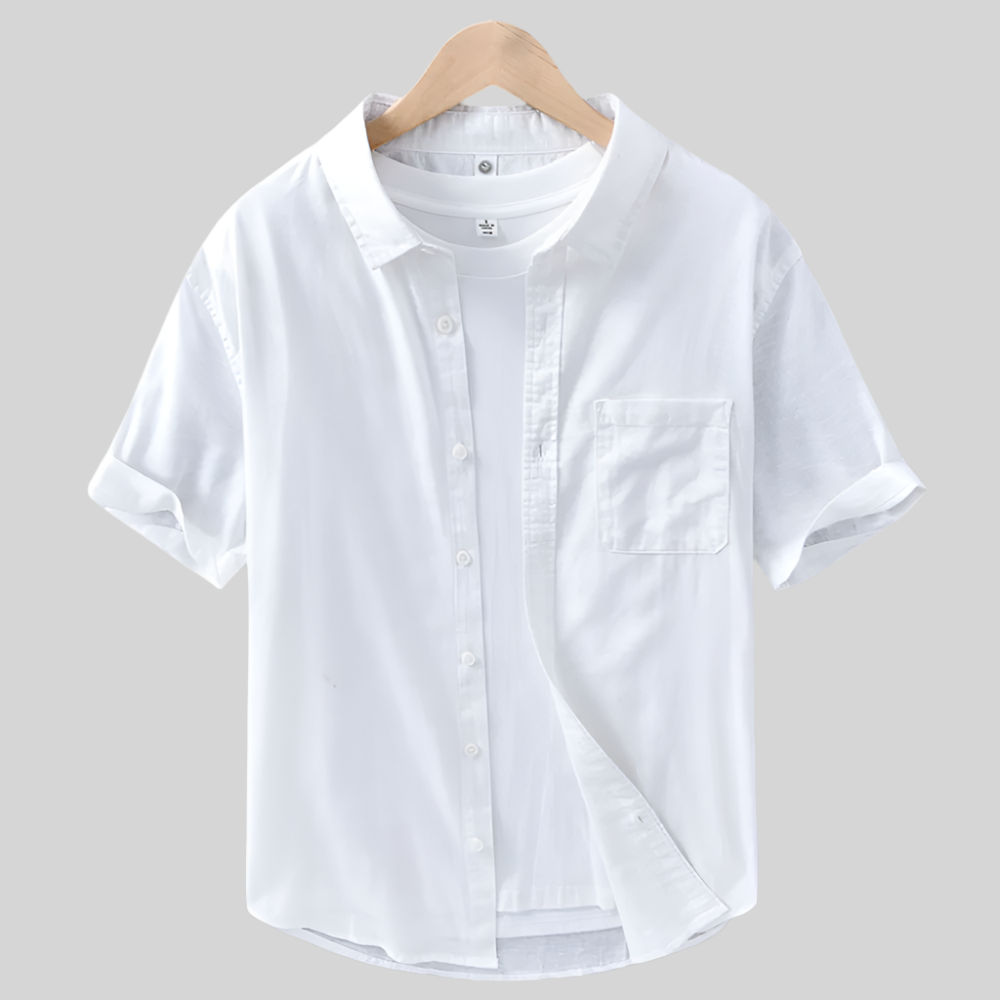 LinoCool | Linnen overhemd met relaxte pasvorm