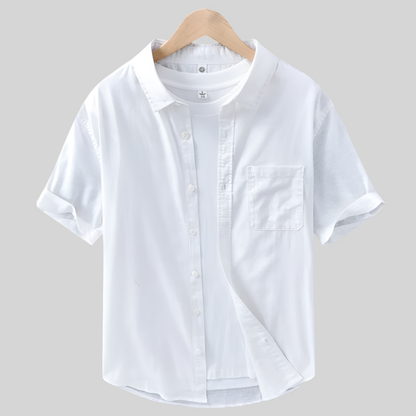 LinoCool | Linnen overhemd met relaxte pasvorm