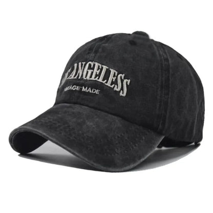 Los Angeles baseball cap | Vintage pet voor heren en dames met geborduurd design