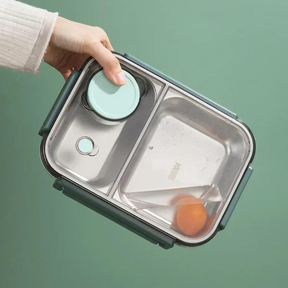 Lunchbox voor kantoor en school | Compacte lunchbox voor onderweg