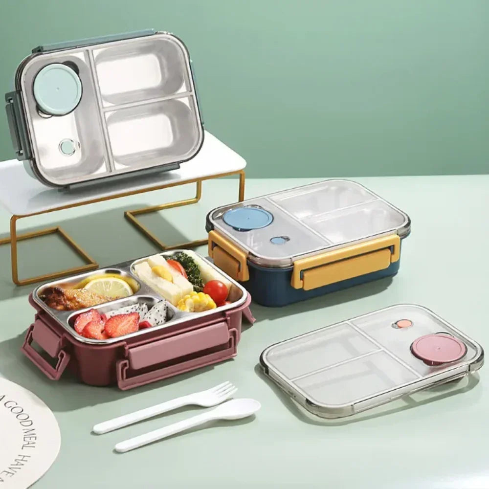 Lunchbox voor kantoor en school | Compacte lunchbox voor onderweg