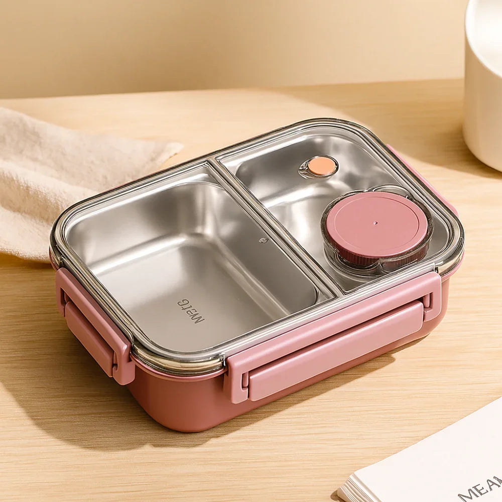 Lunchbox voor kantoor en school | Compacte lunchbox voor onderweg