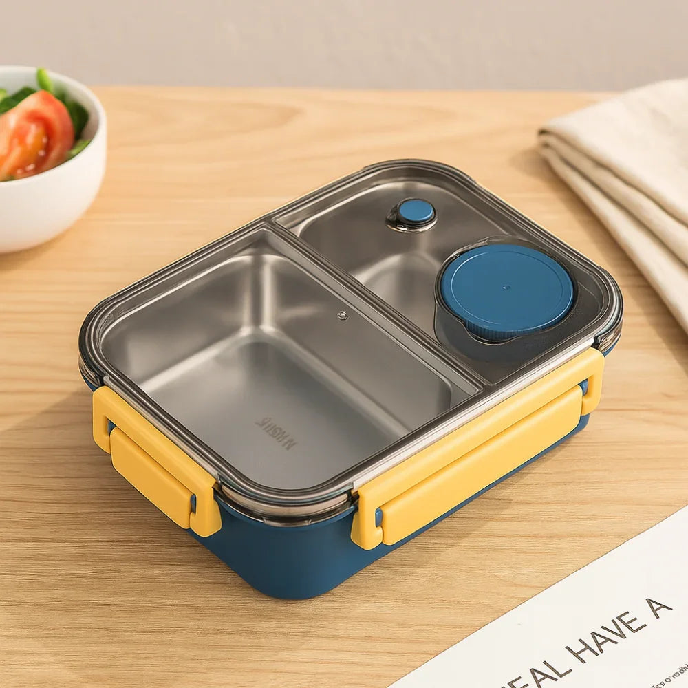 Lunchbox voor kantoor en school | Compacte lunchbox voor onderweg