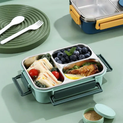 Lunchbox voor kantoor en school | Compacte lunchbox voor onderweg
