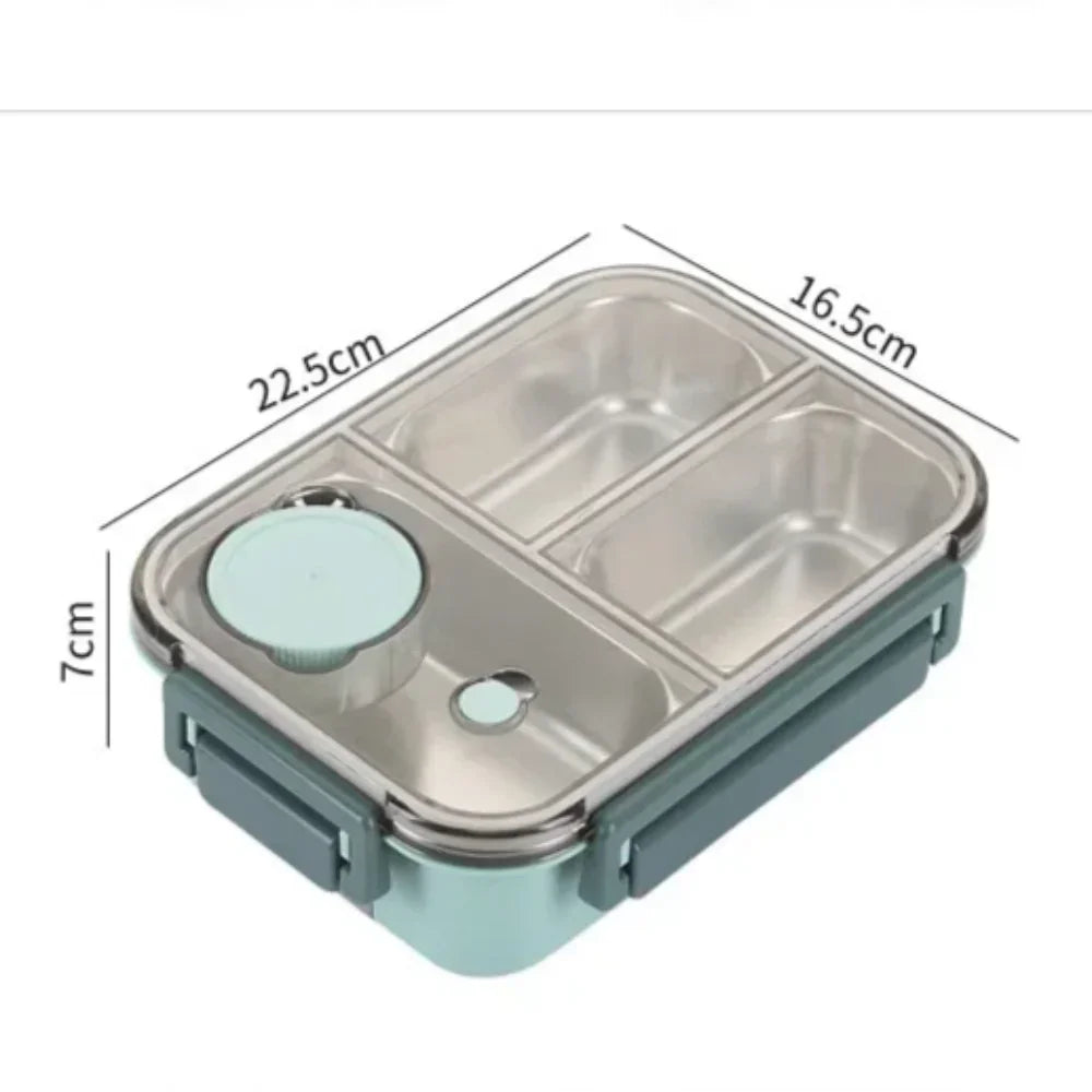 Lunchbox voor kantoor en school | Compacte lunchbox voor onderweg