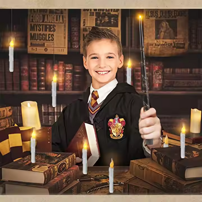 Magic Candles | LED zwevende kaarsen met toverstaf afstandsbediening