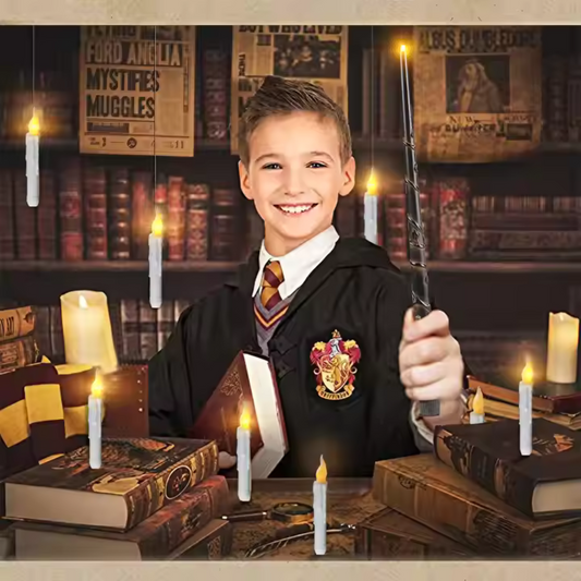 Magic Candles | LED zwevende kaarsen met toverstaf afstandsbediening