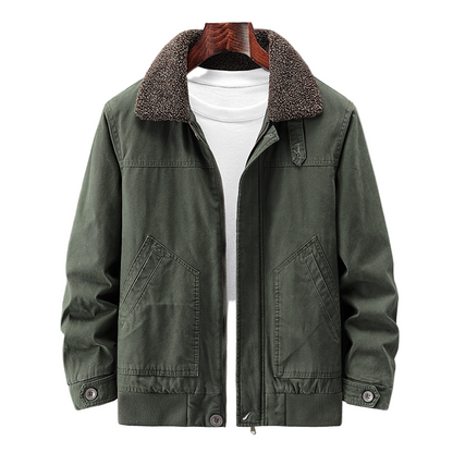 RuggedSherpa | Robuuste canvasjack met sherpa-voering