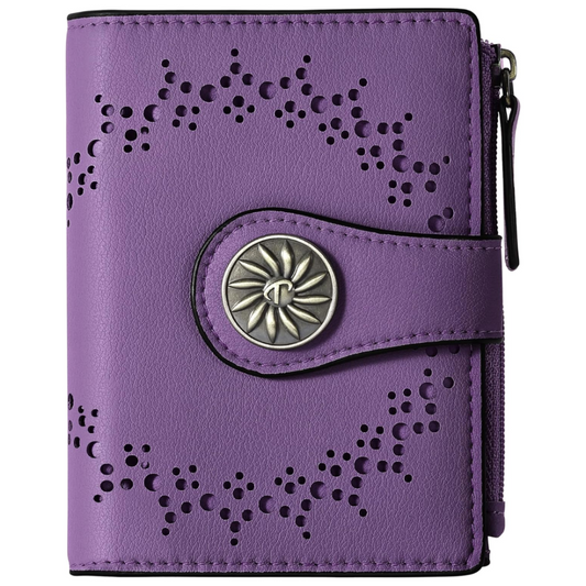 NovaFold | Elegante bifold portemonnee met ritsvak