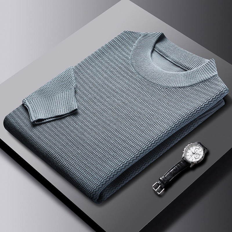 Cambridge | Luxe rib-katoen sweater met strepen