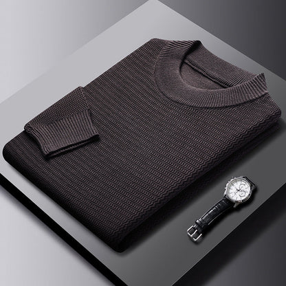 Cambridge | Luxe rib-katoen sweater met strepen