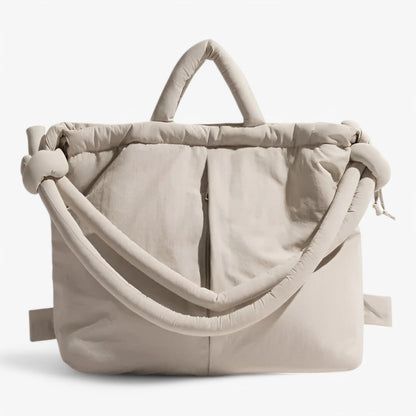 PuffElla Tote | Unieke puffer handtas met vakken
