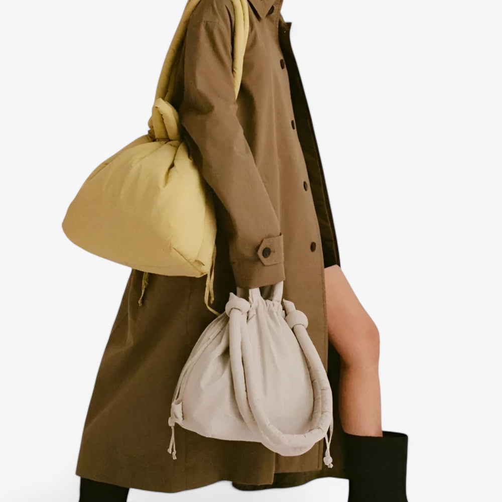 PuffElla Tote | Unieke puffer handtas met vakken