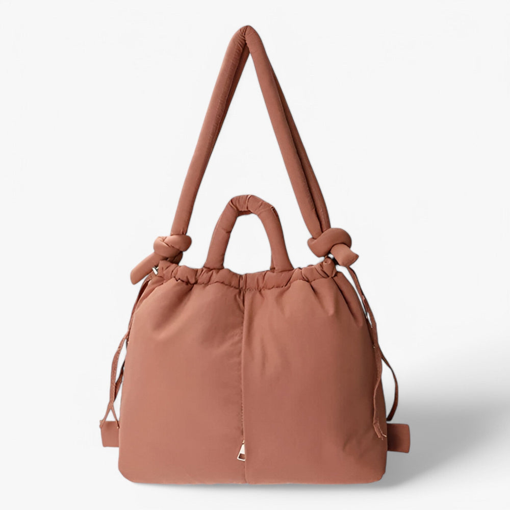 PuffElla Tote | Unieke puffer handtas met vakken