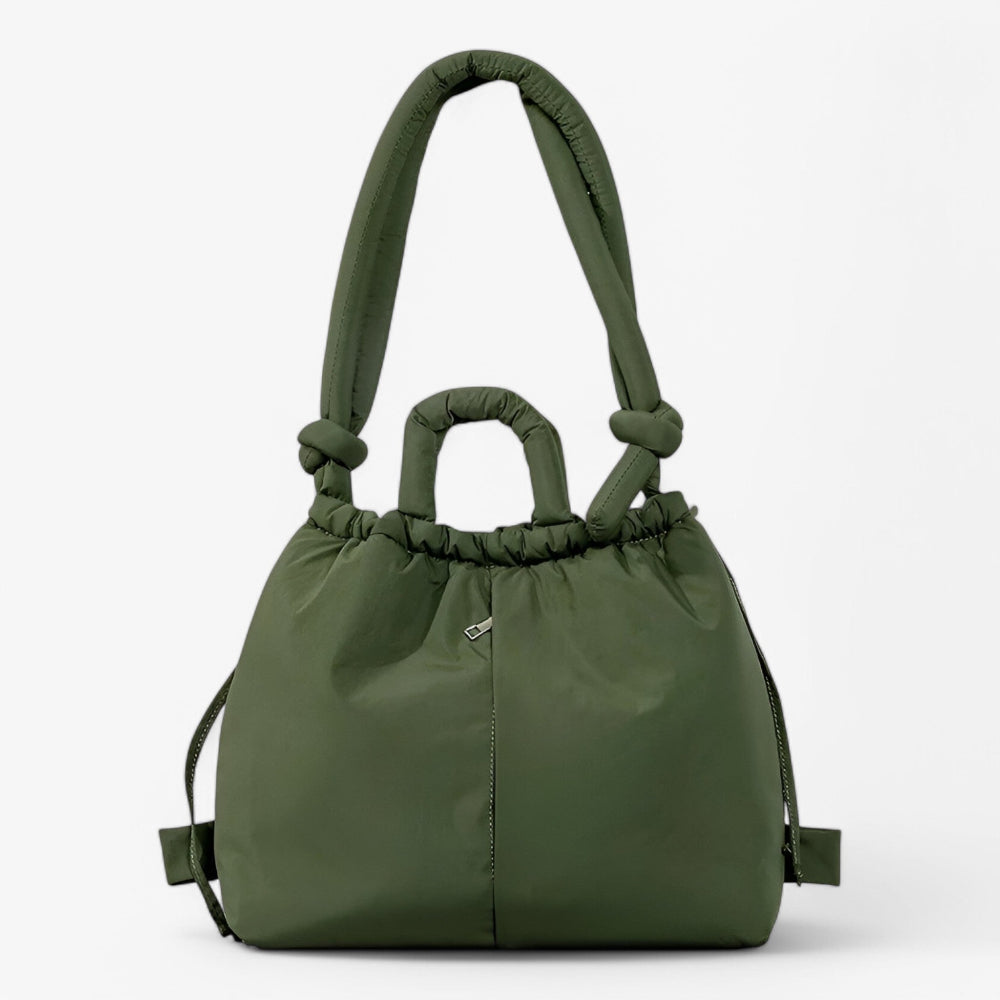 PuffElla Tote | Unieke puffer handtas met vakken