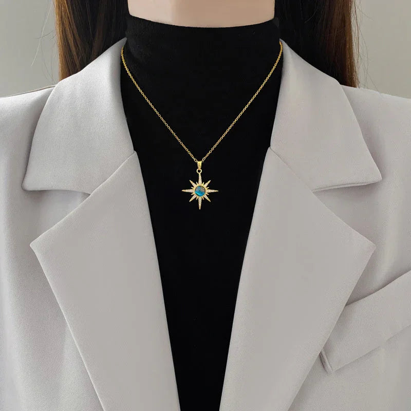 RadiantCelest | Stralende hemelse ketting voor haar