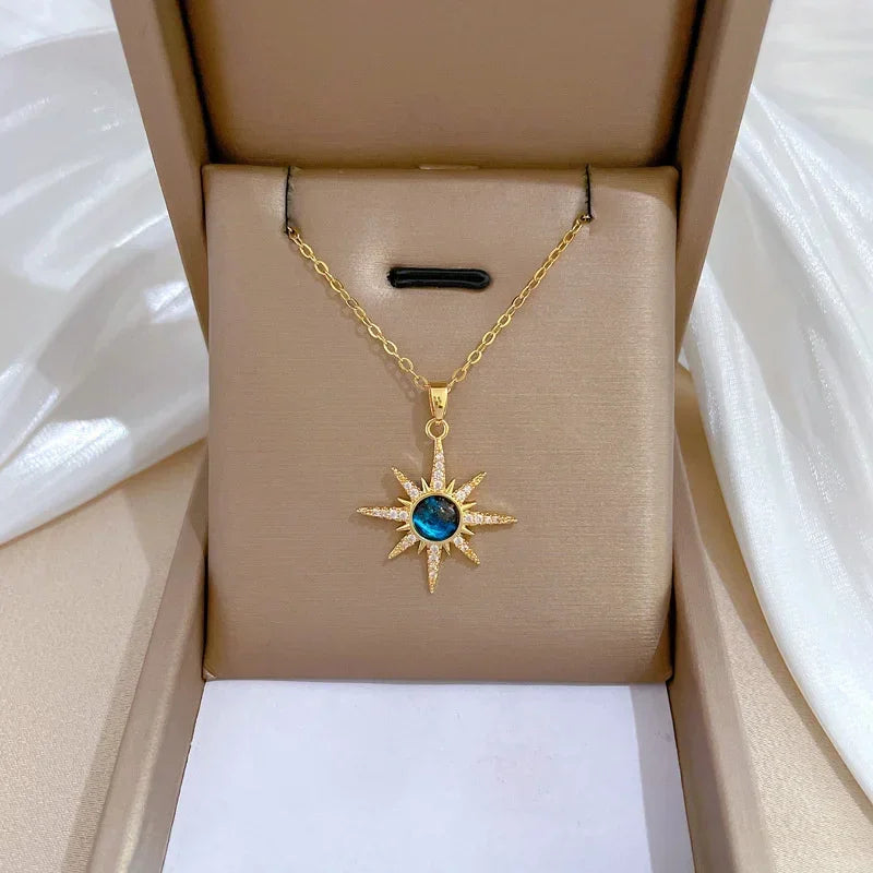 RadiantCelest | Stralende hemelse ketting voor haar