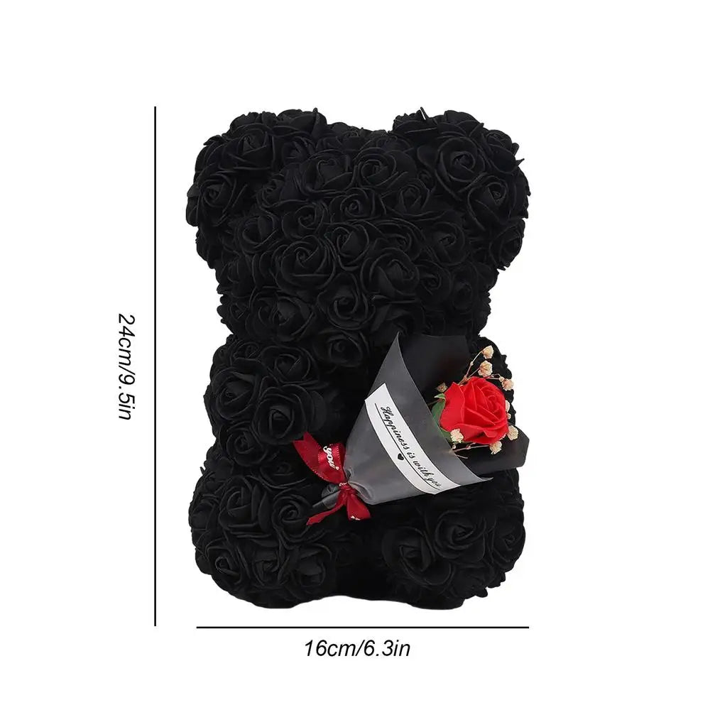 RoseBliss Bear | Romantische rozenbeer cadeau & decoratie