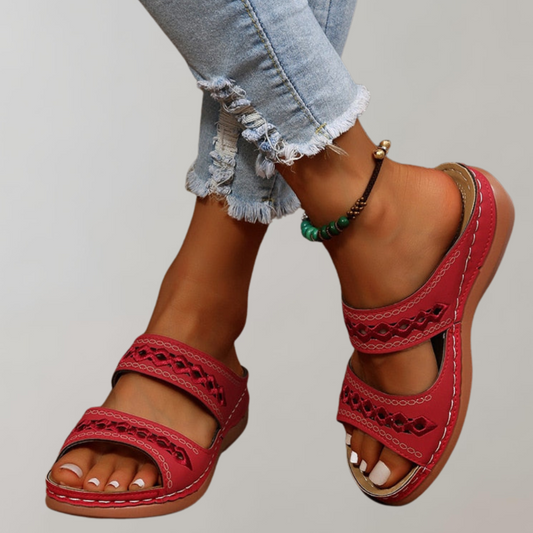 SerenaFlex | Modieuze sandalen met flexibele ondersteuning