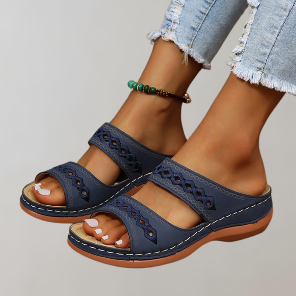 SerenaFlex | Modieuze sandalen met flexibele ondersteuning