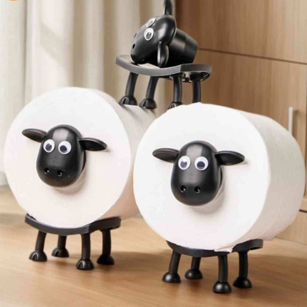 Sheep Rack | Grappige Schapen Toiletrolhouder