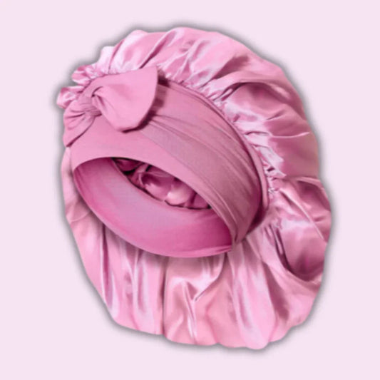 SilkNight | Zijden nacht slaapmuts / bonnet