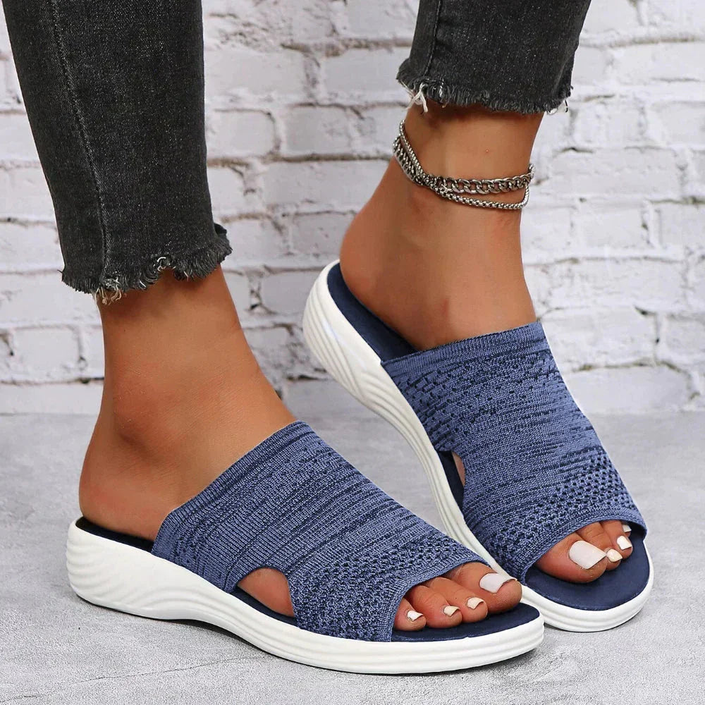 SoleSoft | Comfortabele slipper sandalen met voetondersteuning
