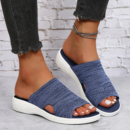 SoleSoft | Comfortabele slipper sandalen met voetondersteuning