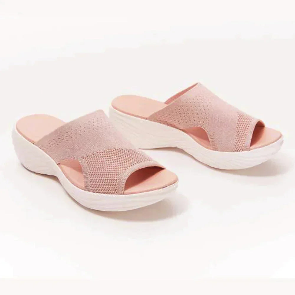 SoleSoft | Comfortabele slipper sandalen met voetondersteuning