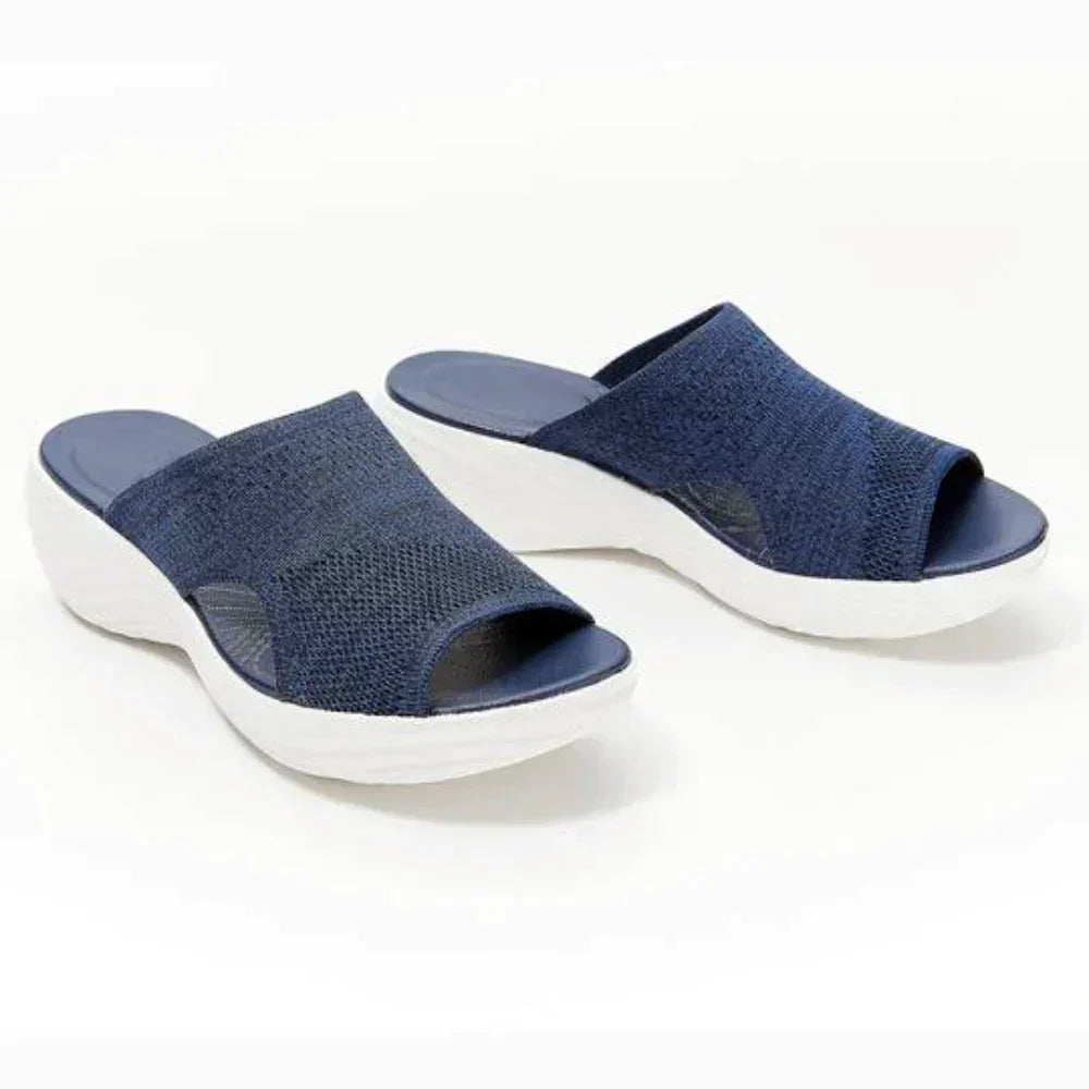 SoleSoft | Comfortabele slipper sandalen met voetondersteuning
