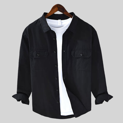 LisCot | Licht katoen shirt met subtiele print