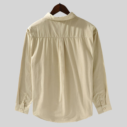 LisCot | Licht katoen shirt met subtiele print