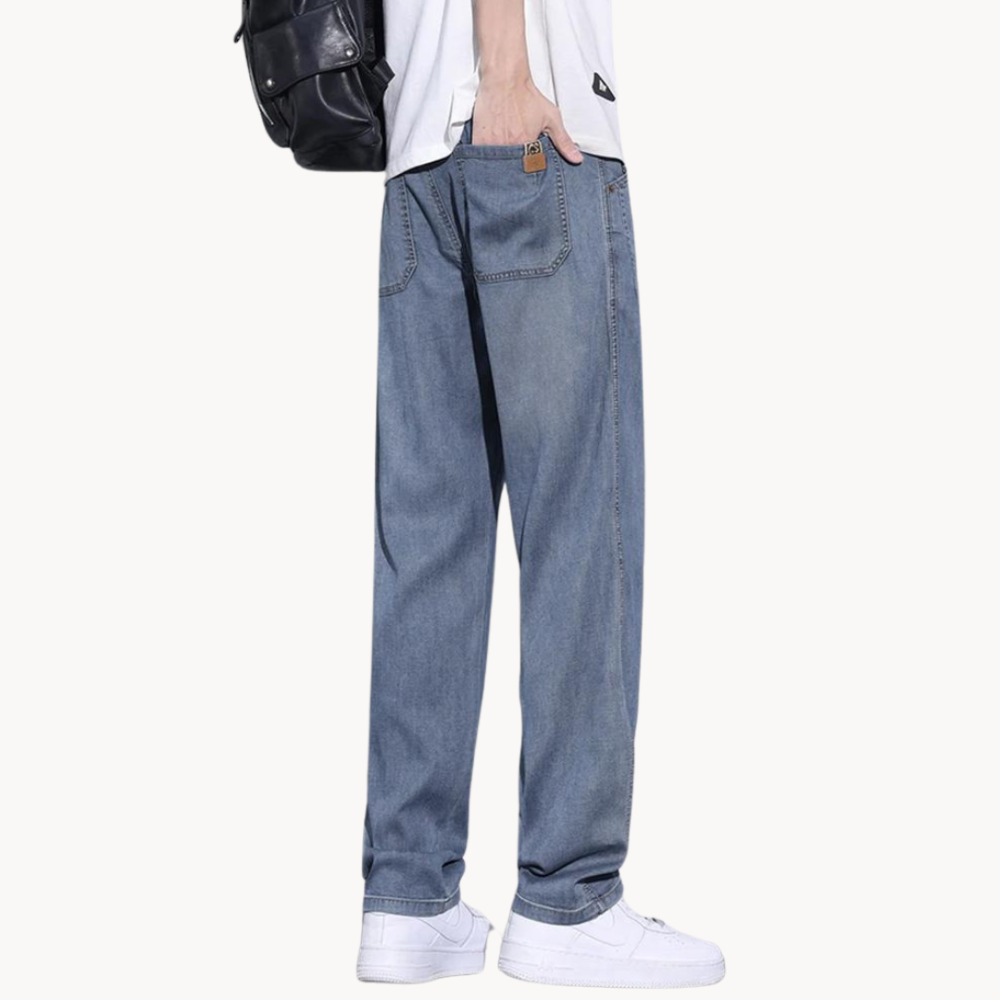 TencelEase | Luchtige straight-fit zomerbroek voor heren