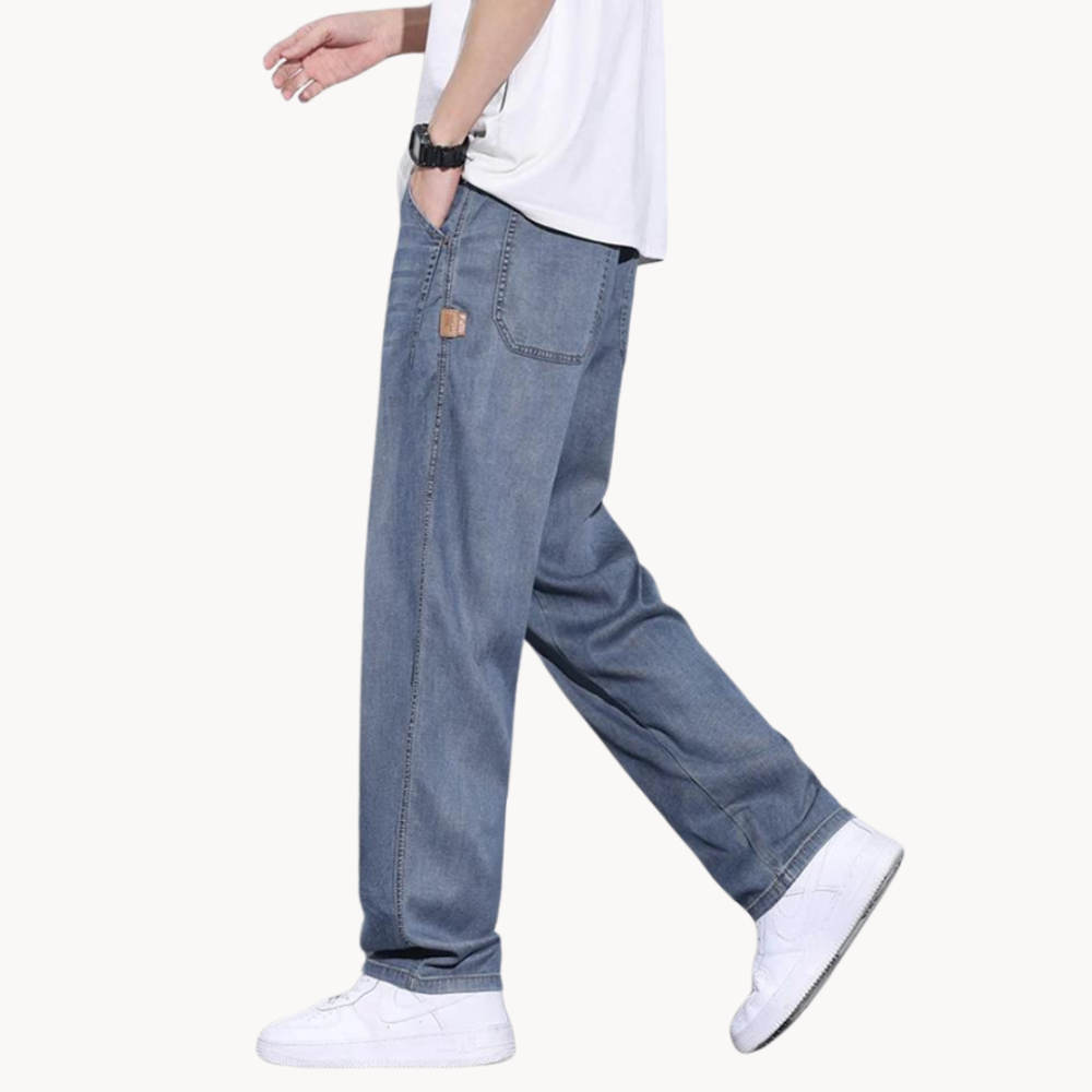 TencelEase | Luchtige straight-fit zomerbroek voor heren