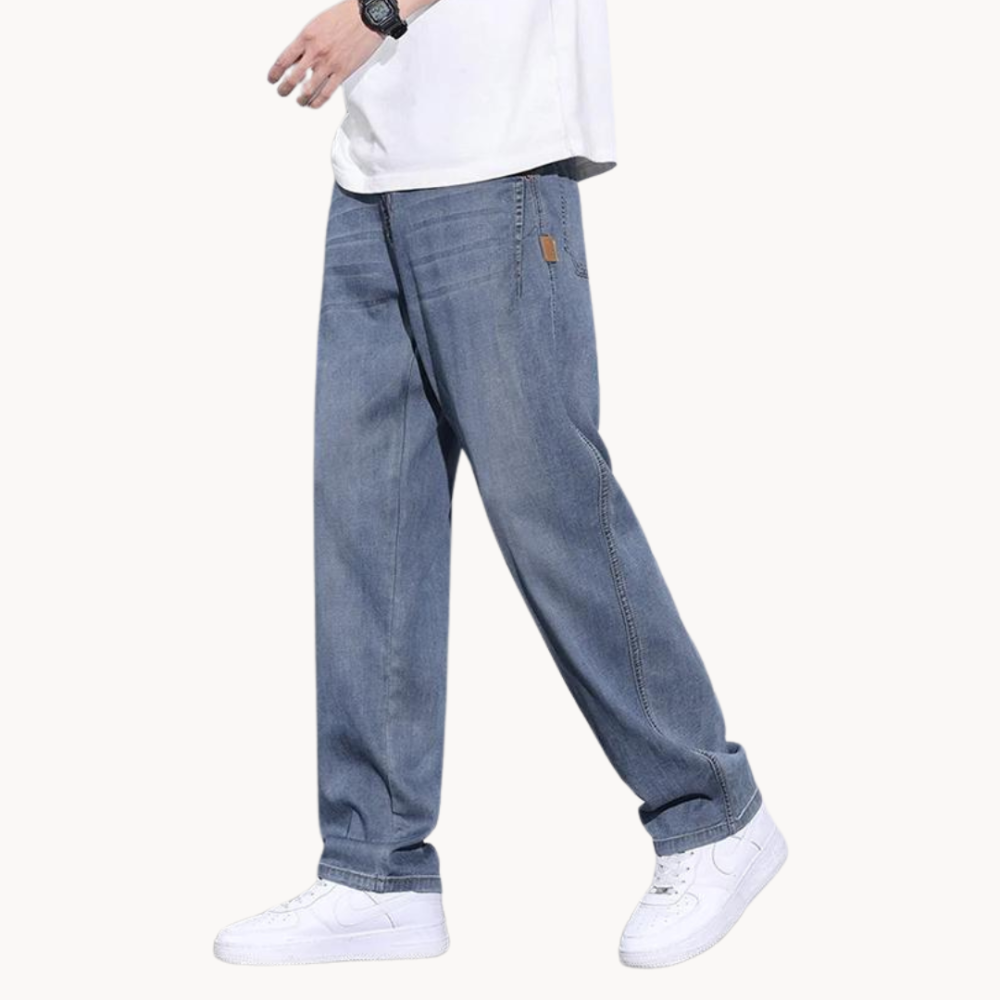 TencelEase | Luchtige straight-fit zomerbroek voor heren