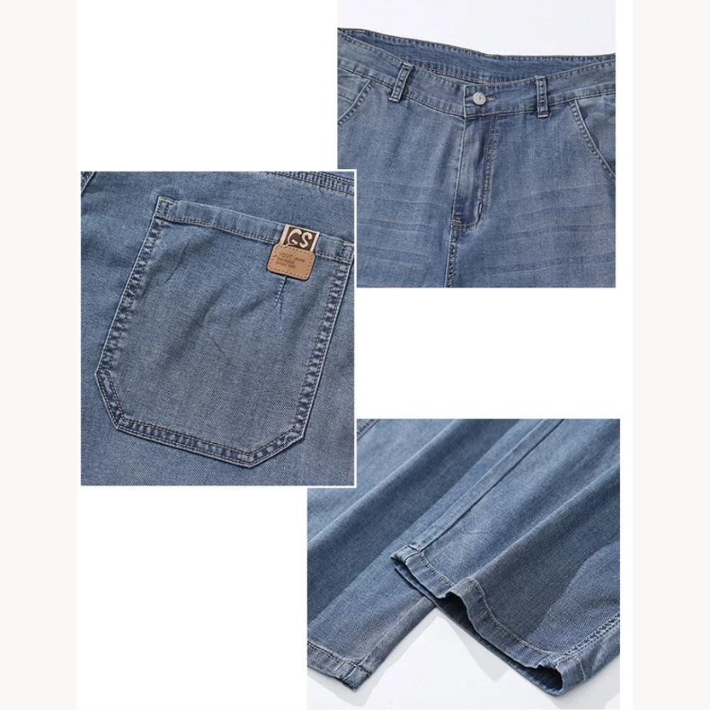 TencelEase | Luchtige straight-fit zomerbroek voor heren