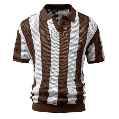 Thijmen™ | Gestreepte polo met klassieke uitstraling