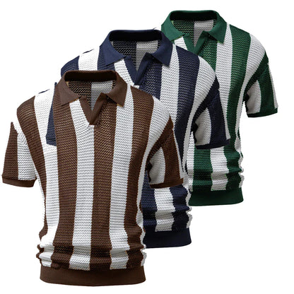 Thijmen™ | Gestreepte polo met klassieke uitstraling