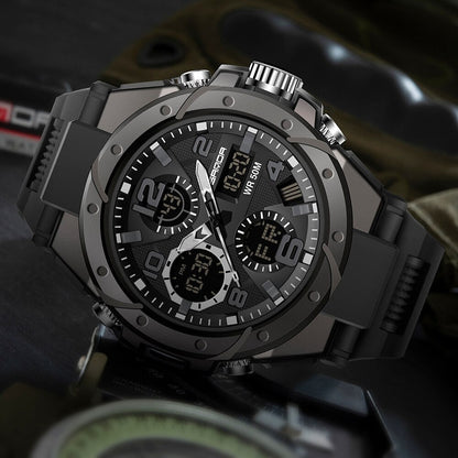 TitanForce Tactical | Multifunctioneel militair herenhorloge