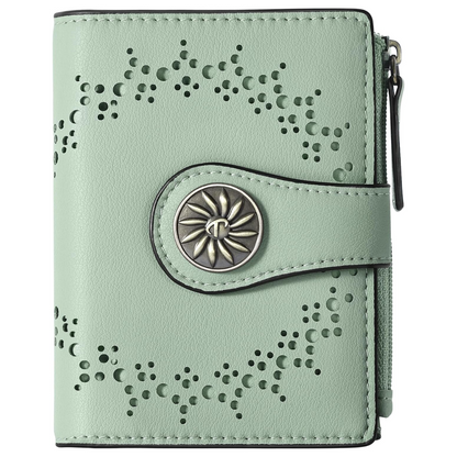 NovaFold | Elegante bifold portemonnee met ritsvak