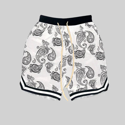 UrbanBand | Bandana-stijl shorts met elastische taille