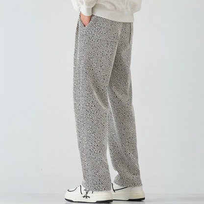 WeaveFlex | Joggingbroek met geweven structuur