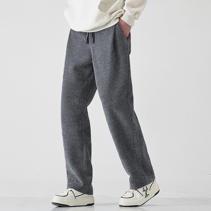 WeaveFlex | Joggingbroek met geweven structuur