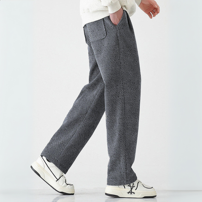 WeaveFlex | Joggingbroek met geweven structuur