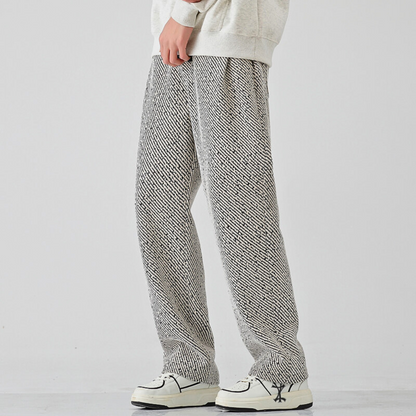 WeaveFlex | Joggingbroek met geweven structuur